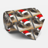 Weihnachts-Otter Krawatte (Gerollt)