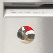 Weihnachts-Otter Magnet (In Situ (Geschirrspüler))