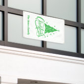 Weihnachts-Outdoor Banner (Äußeres Gebäude)
