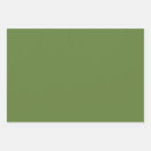 Weihnachts Paint Spatter Muster Red Green Creme Geschenkpapier Set (Vorderseite 3)