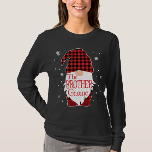 Weihnachts Pajama Familiengeschenk Bruder Gnome Bu T-Shirt
