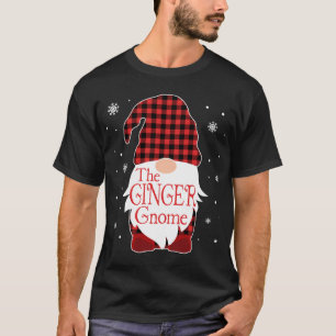 Weihnachts Pajama Familiengeschenk Gnome Buffalo T-Shirt
