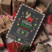 Weihnachts-Pajama-Party Einladung