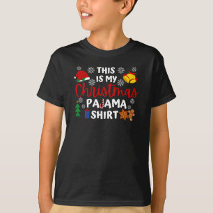 Weihnachts-Pajama-Shirt T-Shirt