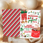 Weihnachts Pajamas Geburtstagsparty Einladung