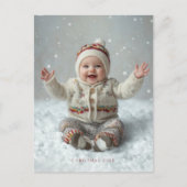 Weihnachts-Paket Postkarte (Vorderseite)