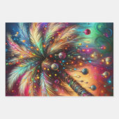 Weihnachts Palm Tree Tropical Beach Decoupage Geschenkpapier Set (Vorderseite 2)