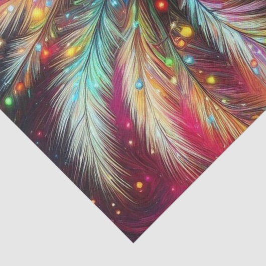 Weihnachts Palm Tree Tropical Beach Decoupage Seidenpapier (Detail)