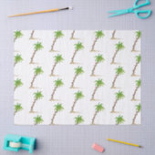 Weihnachts Palm Tree Tropical Beachy Lights Beach Seidenpapier (Basteln)