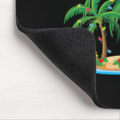 Weihnachts Palm Tree Tropical Xmas Geschenk Coconu Mousepad (Ecke)