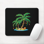 Weihnachts Palm Tree Tropical Xmas Geschenk Coconu Mousepad (Mit Mouse)