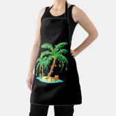 Weihnachts Palm Tree Tropical Xmas Geschenk Coconu Schürze (InSitu)