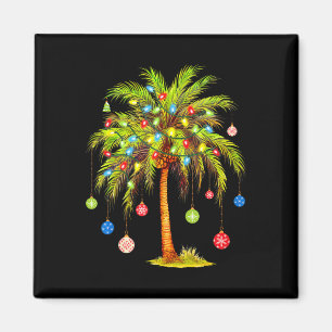 Weihnachts-Palmenbaum Licht Hawaiianisch Tropische Magnet