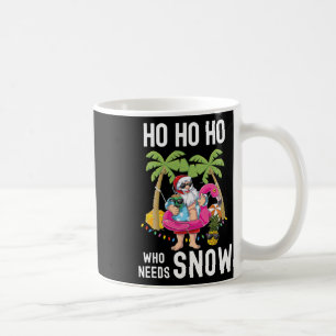 Weihnachts-Palmenbaum Weihnachtsmann Surfen Sommer Kaffeetasse