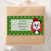 Weihnachts-Panda-Cartoon (Insitu)