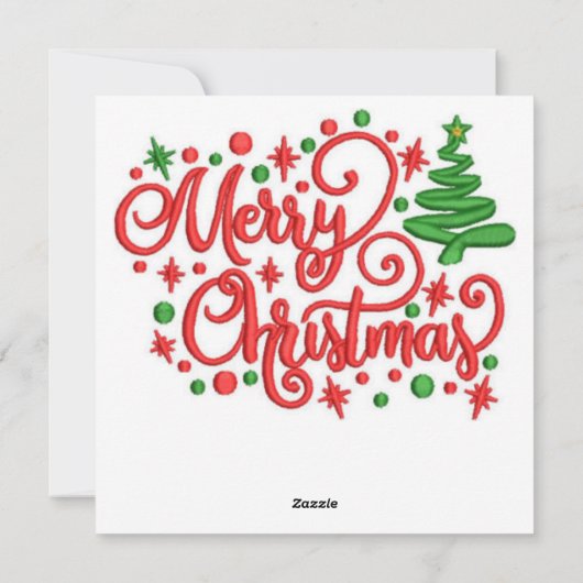 Weihnachts-Panda-Grußkarte Feiertagskarte (Rückseite)