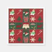 Weihnachts-PAPIER NAPKINS Serviette (Vorderseite)
