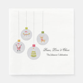 Weihnachts-Papier-Serviette  Serviette