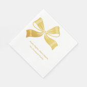 Weihnachts-Papier-Servietten Serviette (Ecke)