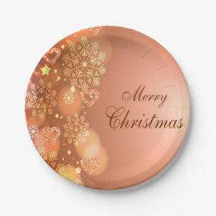 Weihnachts-Papier Teller, frohe Weihnachten Sangri Pappteller