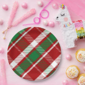 Weihnachts-Papier-Teller Pappteller (Party)