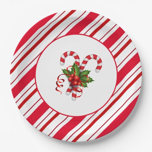 Weihnachts-Papier-Teller Pappteller (Vorderseite)