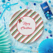 Weihnachts-Papier-Teller Pappteller (Party)