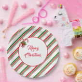 Weihnachts-Papier-Teller Pappteller (Party)