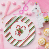 Weihnachts-Papier-Teller Pappteller (Party)
