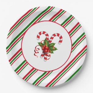Weihnachts-Papier-Teller Pappteller