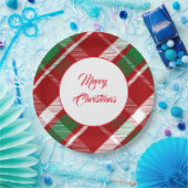 Weihnachts-Papier-Teller Pappteller (Party)
