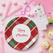 Weihnachts-Papier-Teller Pappteller (Party)