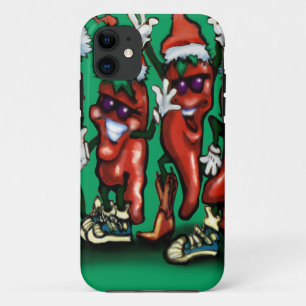 Weihnachts-Paprikaschoten iPhone 11 Hülle