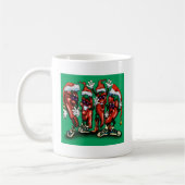 Weihnachts-Paprikaschoten Kaffeetasse (Links)