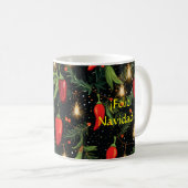Weihnachts-Paprikaschoten Kaffeetasse (VorderseiteRechts)