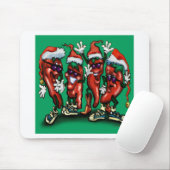 Weihnachts-Paprikaschoten Mousepad (Mit Mouse)