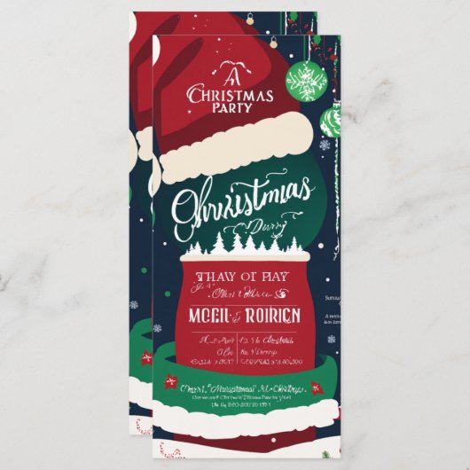 Weihnachts-Party (Vorne/Hinten)