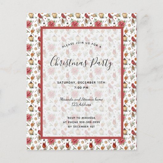 Weihnachts-Party (Vorderseite)