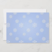 Weihnachts-Party Black Krawatte Einladung (Rückseite)