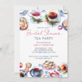 Weihnachts-Party-Brautparty Einladung (Vorderseite)