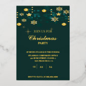 Weihnachts-Party-Bundle Folieneinladung (Vorderseite)