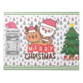 Weihnachts Party Chip Bag Wrappers Favoriten Notizblock (Vorderseite)