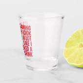 Weihnachts-Party | Der Weihnachtsmann trinkt Spaß Schnapsglas (Rechts)