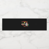 Weihnachts-Party-Design - Lasst uns Lit Classic be Wasserflaschenetikett (Einzelnes Label)