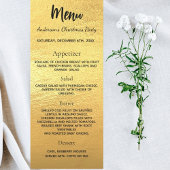 Weihnachts-Party-Dinner-Karte Einladung