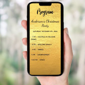 Weihnachts-Party-Dinner-Menü Einladung