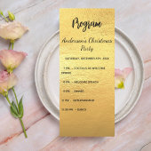 Weihnachts-Party-Dinner-Menü Einladung