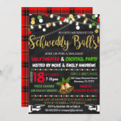 Weihnachts-Party Einladung (Vorne/Hinten)