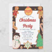 Weihnachts-Party Einladung (Vorderseite)