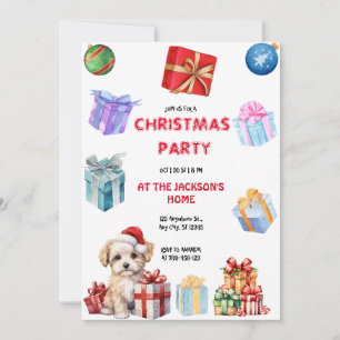 Weihnachts-Party Einladung